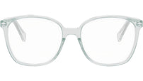CELINE Thin Green Geometric Eyeglasses