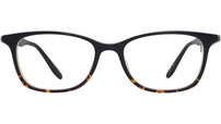 Cassady Black Rectangular Eyeglasses