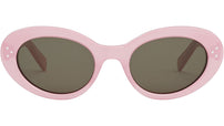 CELINE 3 Dots Opaline Pink Round Sunglasses
