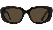 GV Day Havana Geometric Sunglasses