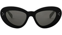 CELINE 3 Dots Black Cat Eye Sunglasses