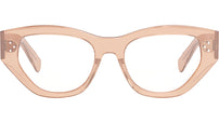CELINE 3 Dots Pink Cat Eye Eyeglasses