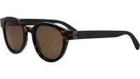 Bvlgari Aluminium Havana Round Sunglasses