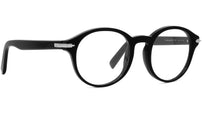 DiorBlackSuitO RI Black Round Eyeglasses
