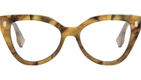 Fendi Bold Brown Oval Eyeglasses