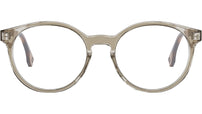 Fendi Fine Light Grey Round Eyeglasses