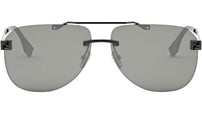 Fendi Sky Silver Pilot Sunglasses