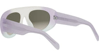 Triomphe Stamp Violet Pilot Sunglasses