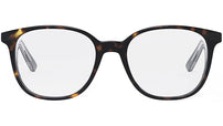 InDior O S1I Havana Square Eyeglasses