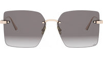 CDior S3U Rose Gold Squared Sunglasses