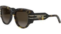 DiorSignature R2I Shiny Havana Butterfly Sunglasses