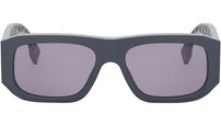 Fendi Shadow Grey Rectangular Sunglasses