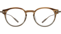Eugene Blue Round Eyeglasses