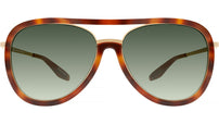 Fossett Havana Pilot Sunglasses