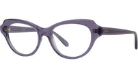 Slim Purple Cat Eye Eyeglasses