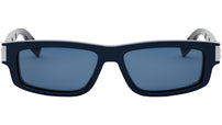 CD Icon S2I Blue Rectangular Sunglasses