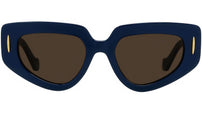Anagram Blue Geometric Sunglasses