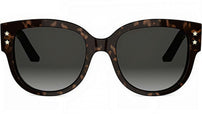DiorPacific B2I Dark Havana Butterfly Sunglasses