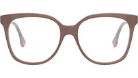 Fendi Fine Havana Round Eyeglasses