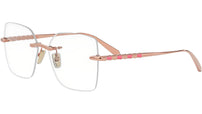 Serpenti High End Rose Gold Geometric Eyeglasses