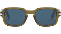 DiorBlackSuit S5I Green Geometric Sunglasses