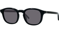 K Logo Black Square Sunglasses