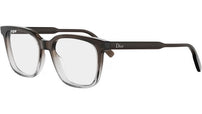 DiorRibbonO S1I Brown Squared Eyeglasses
