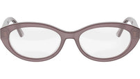 DiorGlowO B1I Purple Oval Eyeglasses