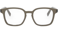CD IconO S4I Brown Square Eyeglasses