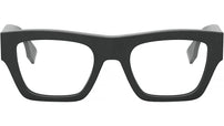 Fendi Shadow Grey Rectangular Eyeglasses