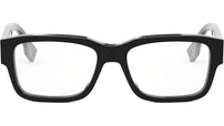 Signature Black Rectangular Eyeglasses