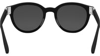 Bvlgari Aluminium Matte Black Round Sunglasses