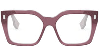 Fendi Roma Violet Square Eyeglasses