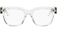 CD DiamondO S4I Crystal Squared Eyeglasses