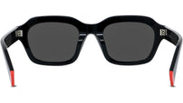 AKA Black Rectangular Sunglasses