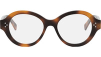 3 Dots HD Tortoise Geometric Eyeglasses
