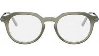 DiorBlackSuitO R10I Havana Round Eyeglasses