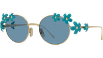 Signature Gold Oval Sunglasses