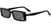 Fendi Way Black Rectangular Sunglasses