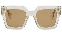 Fendi Roma Yellow Square Sunglasses