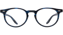 Banks Blue Round Eyeglasses