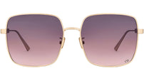DiorCannage S1U Gold Square Sunglasses