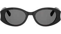 DiorGlow B3I Black Oval Sunglasses