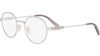 DiorCannageO R1U Silver Round Eyeglasses