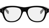3 Dots Black Aviator Eyeglasses