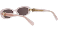 Dior Oblique B1I Pink Oval Sunglasses