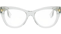 Fendi Roma Green Round Eyeglasses