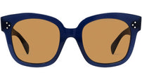 CELINE 3 Dots Blue Geometric Sunglasses
