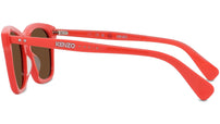 Boke Flower Red Square Sunglasses