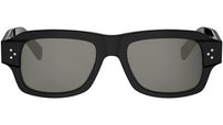 CELINE 3 Dots HD Black Rectangular Sunglasses